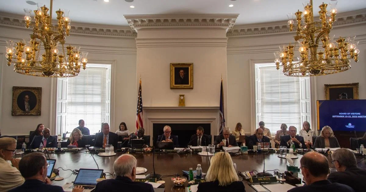 Team Youngkin Flexes Muscles at UVA Board Meeting